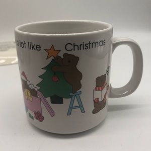 Russ Berrie & Co Coffee Mug It's Beginning To Look A Lot Like Christmas 12oz